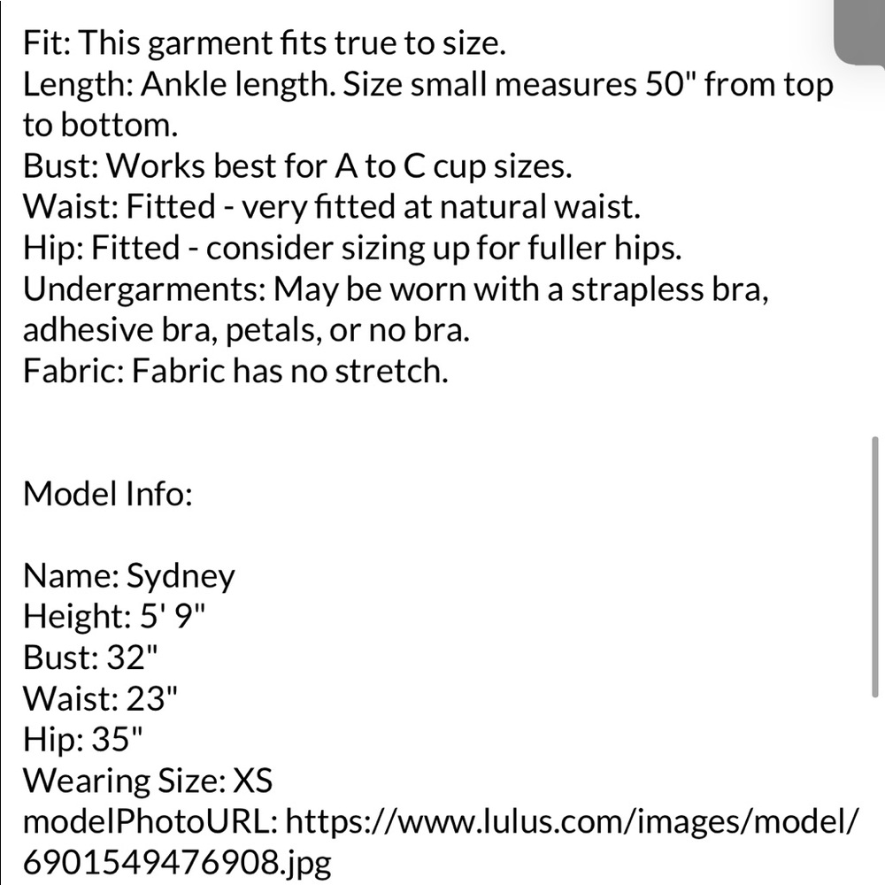 STRAPLESS DRESS - Picture 9 of 9